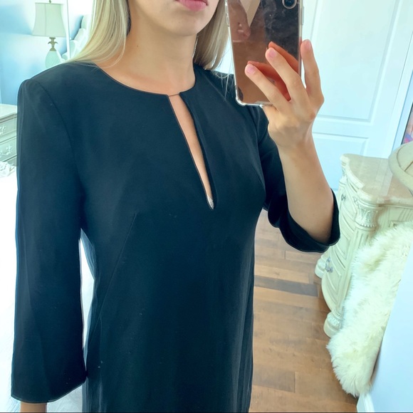 Aritzia T.Babaton Black Peephole Formal Dress - Picture 5 of 8